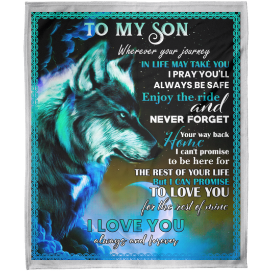 Son FLM Arctic Fleece Blanket 50x60