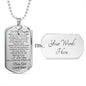Dog Tag To My Daughter