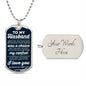 Dog Tag To My Husband