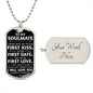 Dog Tag To My Soulmate