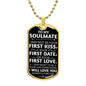 Dog Tag To My Soulmate