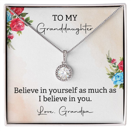 Eternal Hope Necklace To My Granddaughter