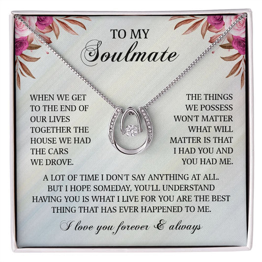 Lucky In Love To My Soulmate