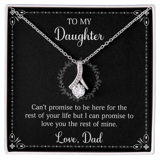 Alluring Beauty Necklace To My Daughter