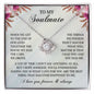 Love Knot Necklace To My Soulmate