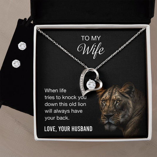 Forever Love Necklace To My Wife