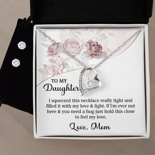Forever Love Necklace To My Daughter