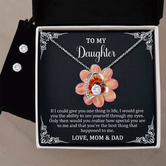 Forever Love Necklace To My Daughter