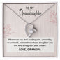 Forever Love Necklace To My Granddaughter