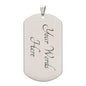 Dog Tag To My Son