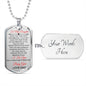 Dog Tag To My Daughter