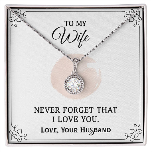 Eternal Hope Necklace To My Wife