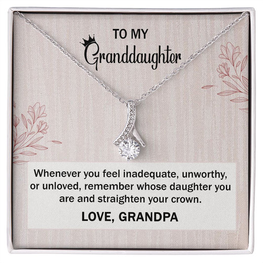 Alluring Beauty Necklace ToMy Granddaughter
