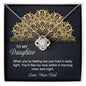 Love Knot Necklace To My Daughter