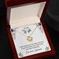 Love Knot Necklace To My Wife