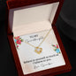 Love Knot Necklace To My Granddaughter