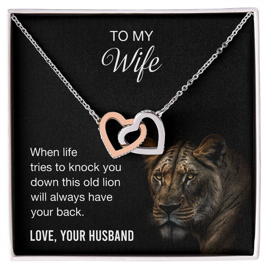 Interlocking Hearts Necklace