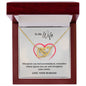 Interlocking Hearts To My Wife