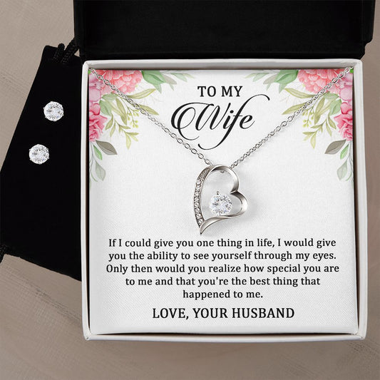 Forever Love Necklace To My Wife