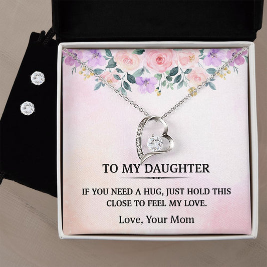 Forever Love Necklace To My Daughter