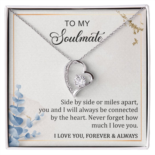 Forever Love Necklace To My Soulmate