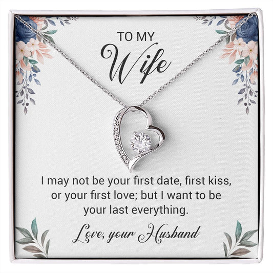 Forever Love Necklace To My Wife