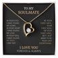 Forever Love Necklace To My Soulmate
