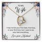 Forever Love Necklace To My Wife
