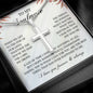 Stainless Steel Cross w/ MC To My Soulmate